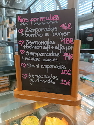 Les Halles Bacalan menu 6